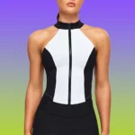 Contrast Color Gym Tank