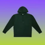 Classic Fleece Hoodie with Front Zip and Modern Fit